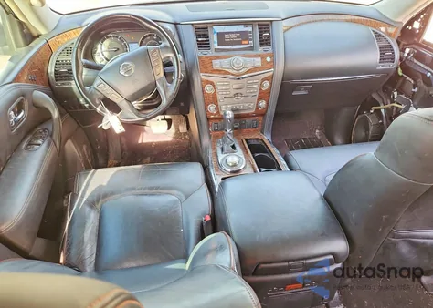 2019 Nissan Armada Sl из США, поврежденный, VIN JN8AY2NC0KX510441